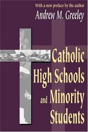 Cover of: Catholic high schools and minority students