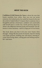 Cover of: Confidence and Self-Esteem for Teens