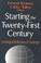 Cover of: Starting the Twenty-First Century