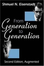 Cover of: From Generation to Generation | Shmuel N. Eisenstadt