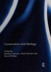 Cover of: Conservatism and Ideology