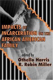 Cover of: Impacts of Incarceration on the African American Family by 