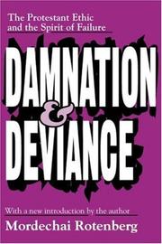 Damnation and deviance by Mordechai Rotenberg