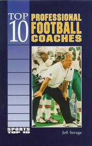 Cover of: Top 10 professional football coaches