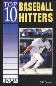 Cover of: Top 10 baseball hitters