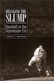 Cover of: Breaking the Slump by Charles C. Alexander