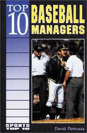 Cover of: Top 10 baseball managers