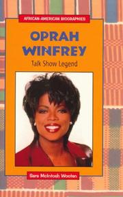 Cover of: Oprah Winfrey by Sara McIntosh Wooten