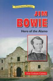 Cover of: Jim Bowie: hero of the Alamo
