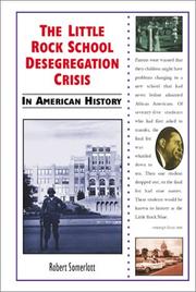 Cover of: The Little Rock School Desegregation Crisis in American History (In American History) by Robert Somerlott