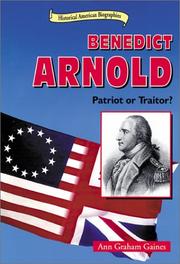Cover of: Benedict Arnold: patriot or traitor?