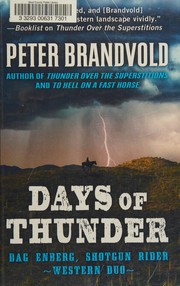 Cover of: Days of Thunder: A Western Duo