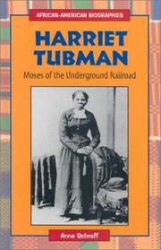 Cover of: Harriet Tubman: Moses of the Underground Railroad