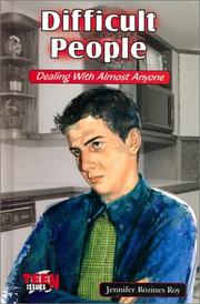 Cover of: Difficult People: Dealing With Almost Anyone (Teen Issues)