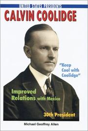 Cover of: Calvin Coolidge by Michael Geoffrey Allen