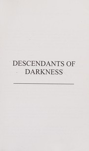 Cover of: Descendants of Darkness