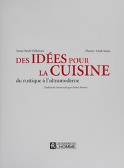Cover of: Des idées pour la cuisine