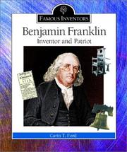 Cover of: Benjamin Franklin: inventor and patriot