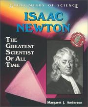 Cover of: Isaac Newton by Margaret Jean Anderson