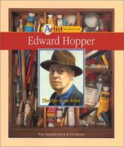 Cover of: Edward Hopper by Ray Spangenburg, Kit Moser, Edward Hopper, Diane Moser
