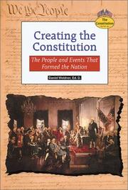 Cover of: Creating the Constitution by Daniel W. Weidner