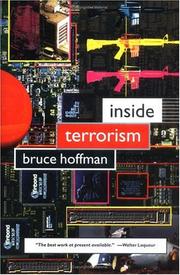 Cover of: Inside terrorism by Bruce Hoffman
