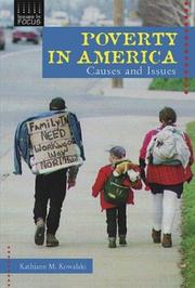 Cover of: Poverty in America: Causes and Issues (Issues in Focus)