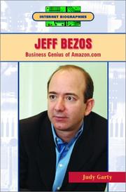 Cover of: Jeff Bezos: business genius of Amazon.com