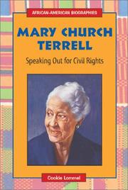 Cover of: Mary Church Terrell by Cookie Lommel