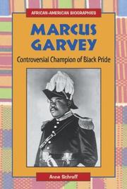 Cover of: Marcus Garvey: controversial champion of black pride