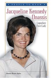 Cover of: Jacqueline Kennedy Onassis: legendary first lady