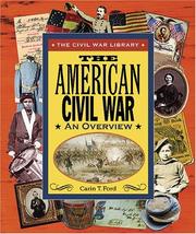 Cover of: The American Civil War: an overview