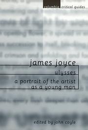 Cover of: James Joyce: Ulysses / A Portrait of the Artist as a Young Man