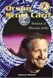 Cover of: Orson Scott Card: architect of alternate worlds
