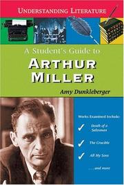 Cover of: A student's guide to Arthur Miller