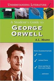 Cover of: A student's guide to George Orwell