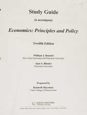 Cover of: Economics: Principles and Policy