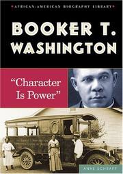 Cover of: Booker T. Washington: "Character Is Power" (African-American Biography Library)