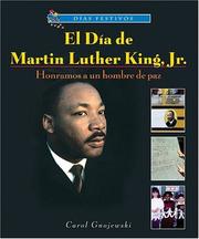 Cover of: El día de Martin Luther King, Jr.: honramos a un hombre de paz