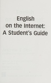 Cover of: English on the Internet: A Student's Guide