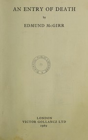 Cover of: An entry of death
