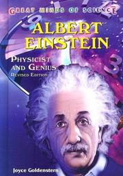 Cover of: Albert Einstein by Joyce Goldenstern