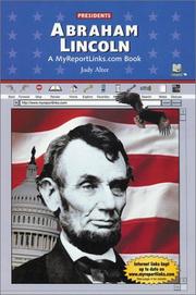 Cover of: Abraham Lincoln by Judy Alter