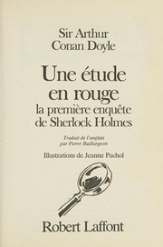Cover of: Etude en Rouge by Arthur Conan Doyle