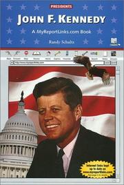 Cover of: John F. Kennedy by Randy Schultz