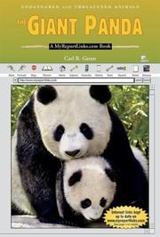 Cover of: The Giant Panda (Endangered and Threatened Animals) by Carl R. Green