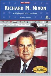 Cover of: Richard M. Nixon