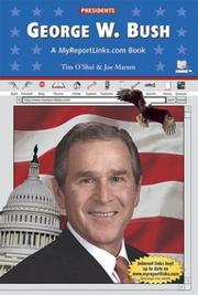 Cover of: George W. Bush by Tim O'Shei