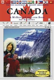 Cover of: Canada: A MyReportLinks.com Books (Top Ten Countries of Recent Immigrants)