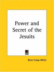 cover of Power and Secret of the Jesuits